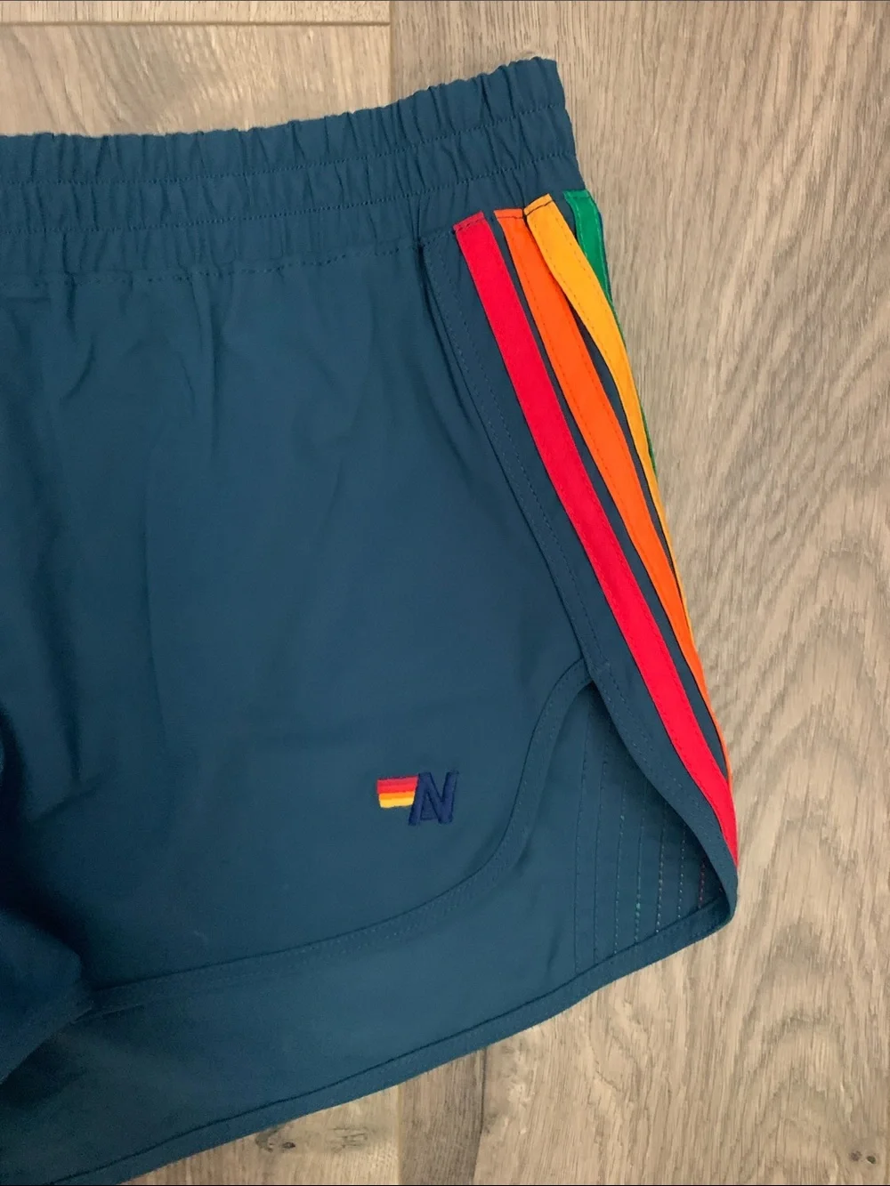 Aviator National Stripe Flex Board Shorts